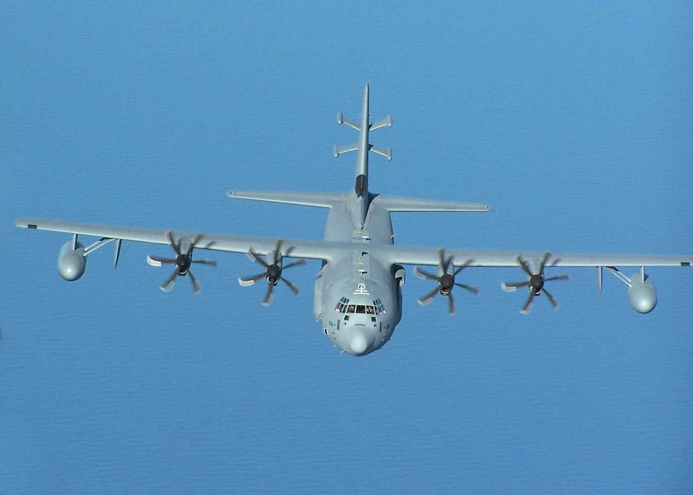 O EC-130 já entrou em ação em combates no Caribe e Oriente Médio (USAF)