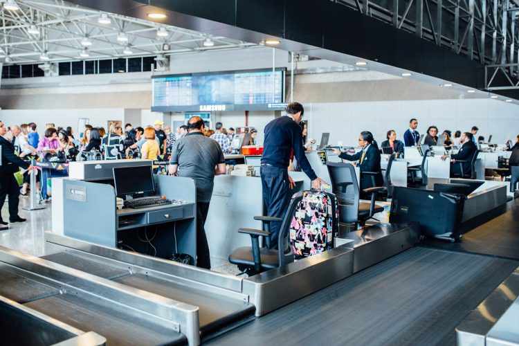 Check-in do Terminal 2 do Galeão