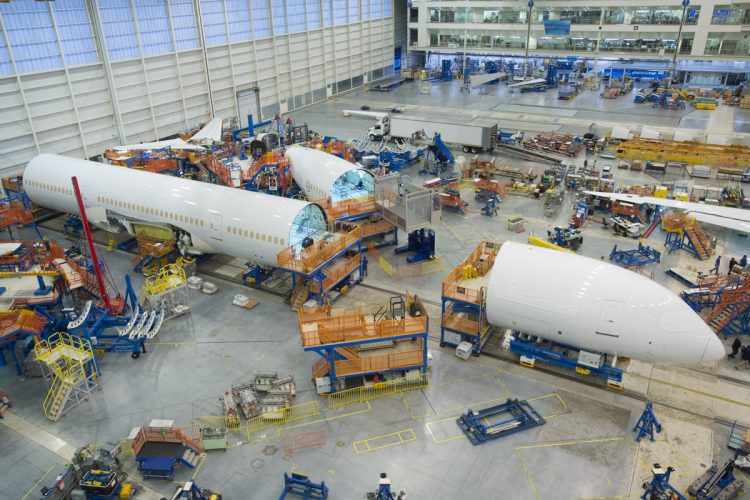 O primeiro Boeing 787-10 toma forma: capaz de transportar 330 passageiros