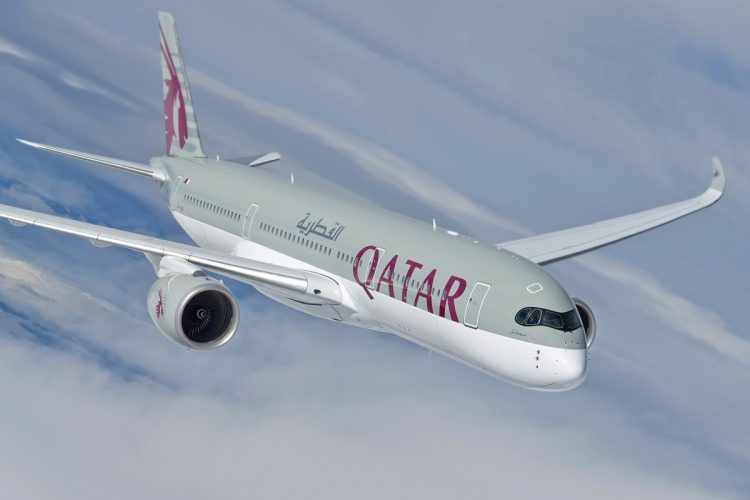 Airbus A350 da Qatar