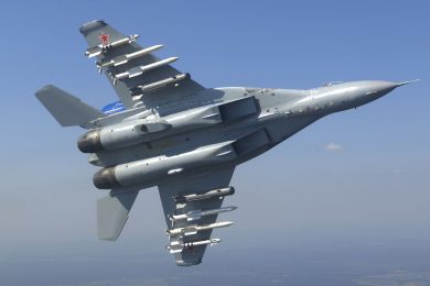 O MiG-35D foi construído utilizando a base do MiG-29, em 2007 (Mikoyan)