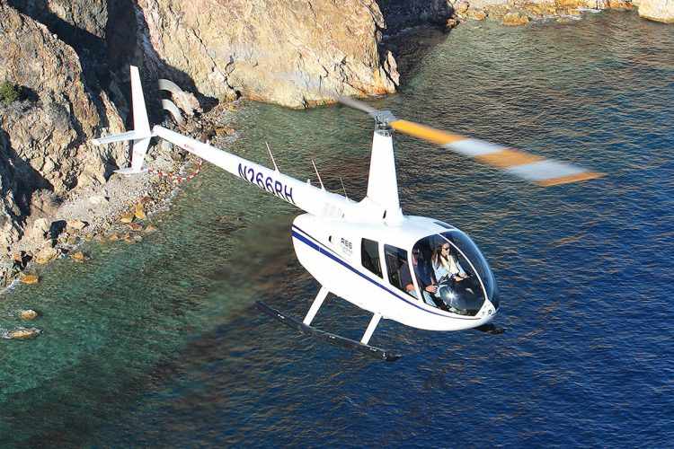 O R66 é o único helicóptero da Robinson com turbina (Divulgação)