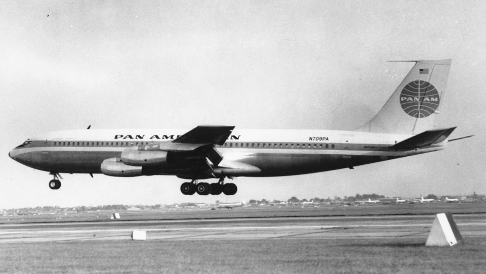 O 707 foi o primeiro jato de grande autonomia da aviação comercial (Divulgação)