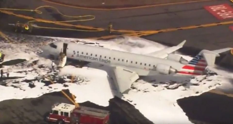 O avião envolvido no incidente é um Bombardier CRJ-700 (Fox News)