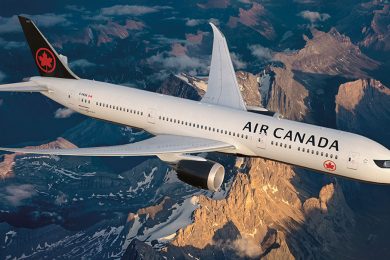 O Boeing 787 é a aeronave mais recente da frota da empresa (Air Canada)