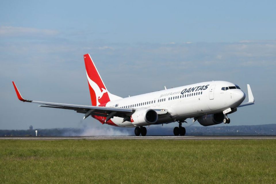 O novo sistema de internet da Qantas vai estrear no jato Boeing 737 (Qantas)