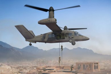 O V-280 terá capacidade para transportar 14 soldados ou até 4.500 kg de cargas (Bell Helicopter)