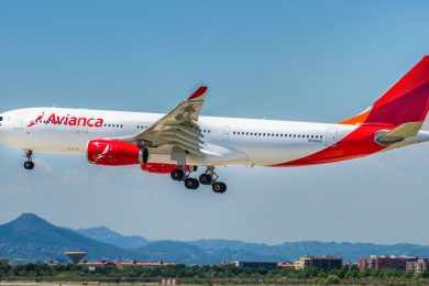 A Avianca Colômbia já opera com o A330 em rotas internacionais (Simply Aviation)