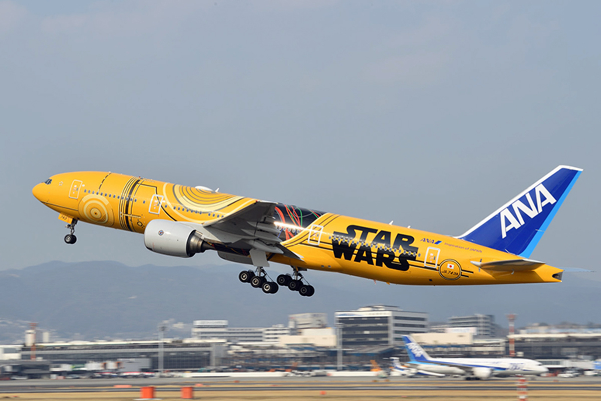 O "C3PO ANA Jet" vai operar somente em rotas domésticas no Japão (ANA)