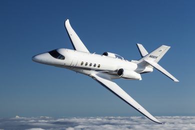 O Cessna Citation Latitude tem capacidade para 9 passageiros e alcance de 5.000 km (Divulgação)