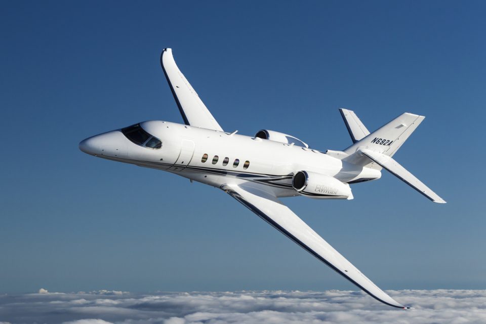 O Cessna Latitude, novidade no mercado, foi o terceiro jato executivo mais vendido em 2016 (Divulgação)