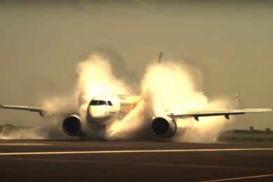 Resultados dos ensaios não revelaram degradação nos sistemas da aeronave