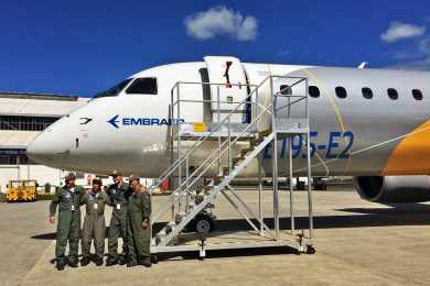 Embraer E195-E2 voa pela primeira vez