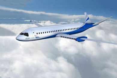 O Wright One é projetado para transportar 150 passageiros, capacidade similar a dos jatos A320 e 737 (Divulgação)