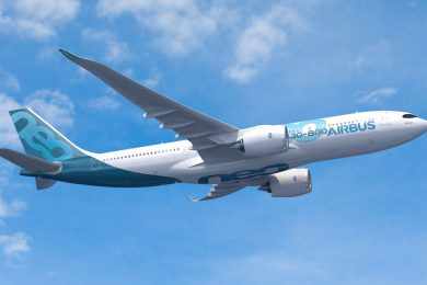 Com motores reformulados e novos winglets, o A330neo será 14% mais eficiente em consumo de combustível (Airbus)
