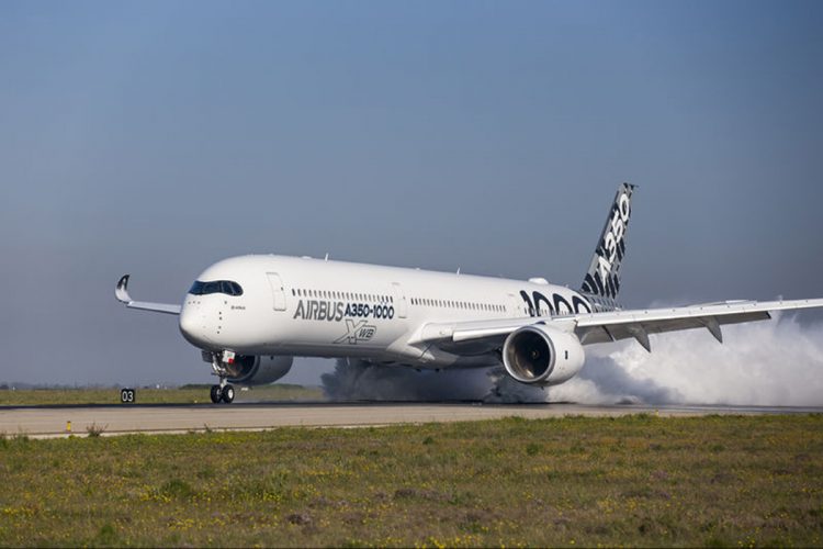 O A350-1000 está programado para chegar no mercado até o final de 2017 (Airbus)