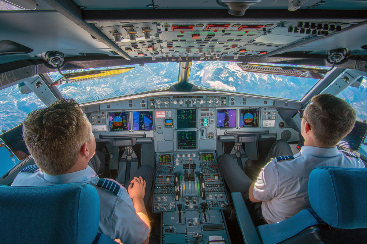 Entidades brasileiras ainda estudam a implementação de câmeras do cockpit dos aviões (Airbus)