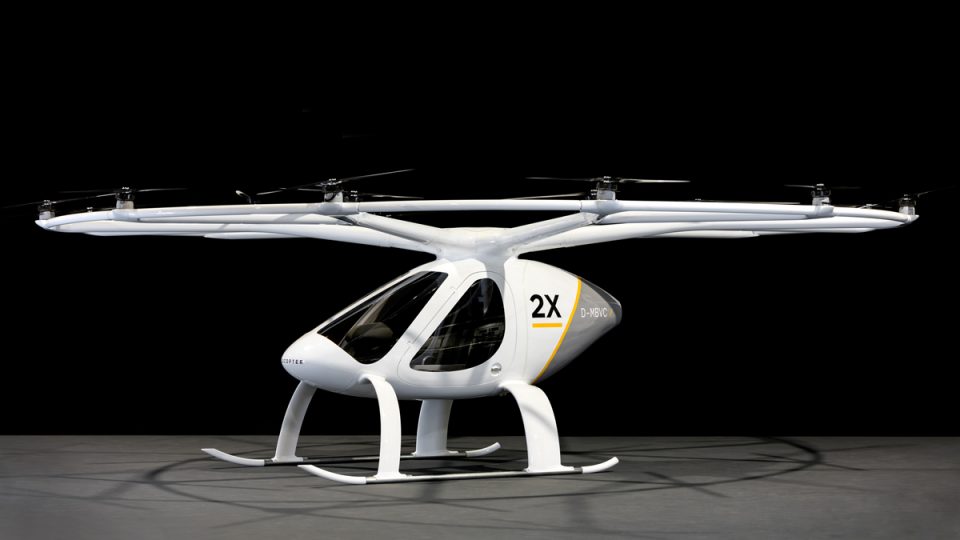 A e-volo quer revolucionar o transporte aéreo urbano com o Volocopter (Divulgação)