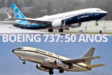Jato de passageiros mais popular no mundo, Boeing 737 completa 50 anos