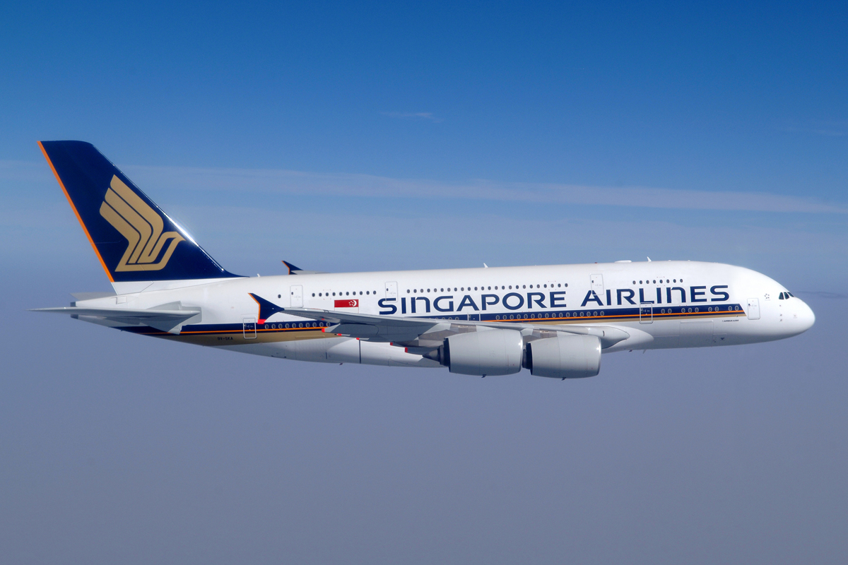 A Singapore Airlines foi o primeiro operador do A380, em 2007 (Airbus)