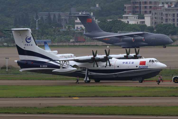 O AVIC AG600 é desenvolvido para funções como transporte e combate a incêndios florestais (Alert5)