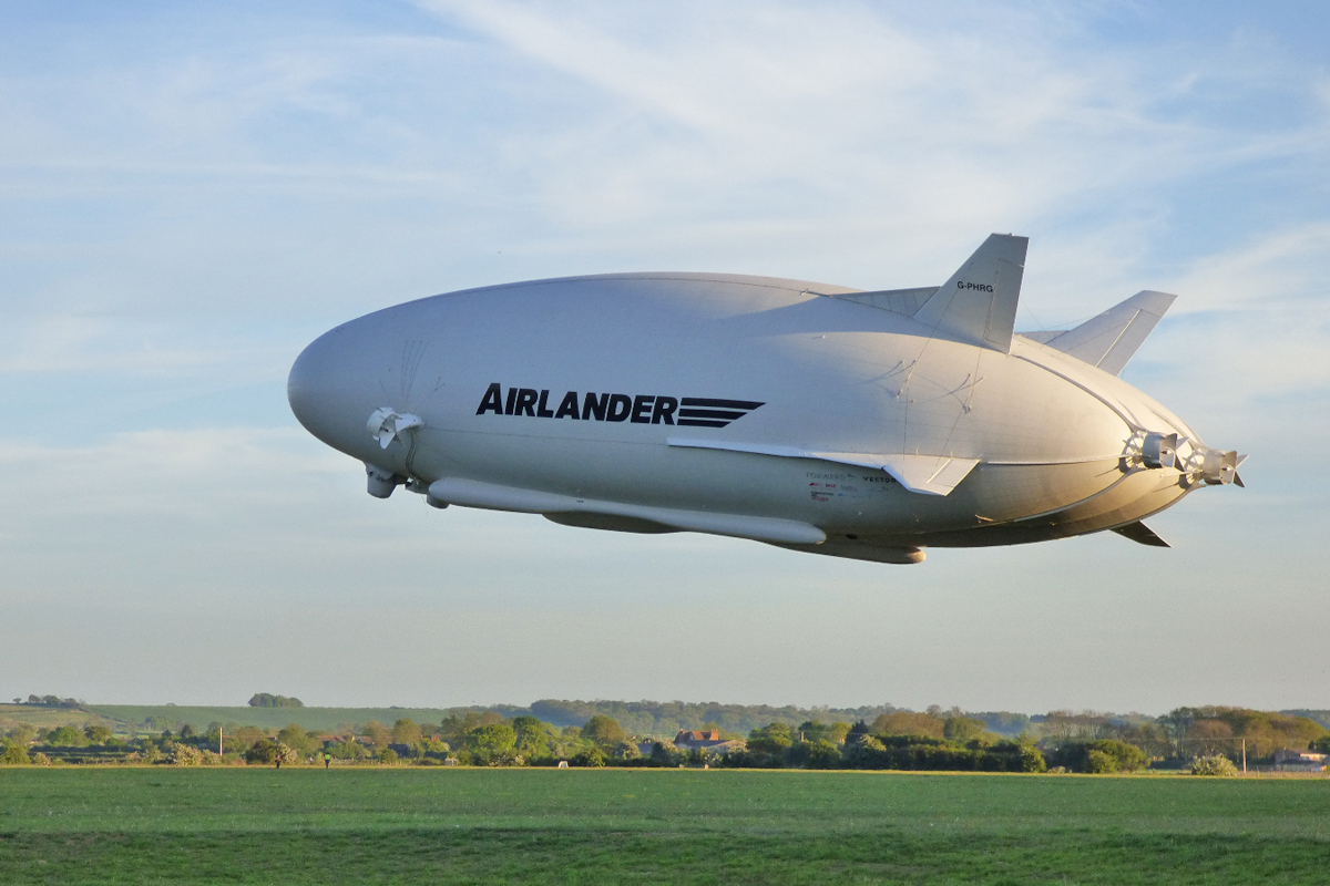 O dirigível gigante Airlander 10 vem sendo desenvolvido pela HAV desde 2013 (HAV)