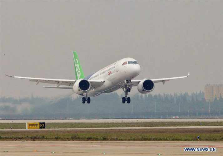 Uma série de componentes críticos do C919 é fabricado por empresas do Ocidente (Xinhua)