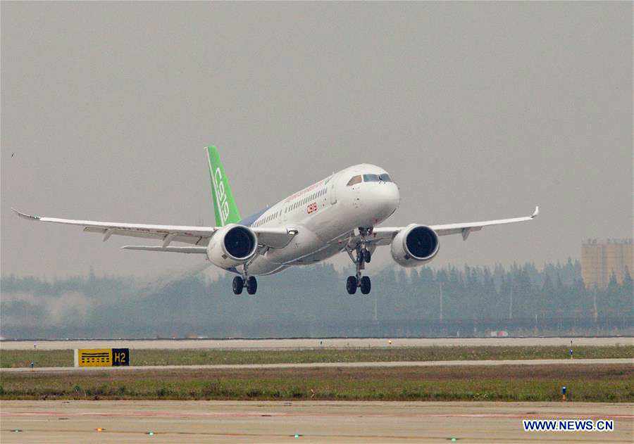 Uma série de componentes críticos do C919 é fabricado por empresas do Ocidente (Xinhua)