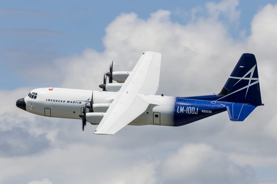 A primeira entrega do LM-100J está programada para 2018; o primeiro cliente será uma empresa brasileira (Lockheed Martin)