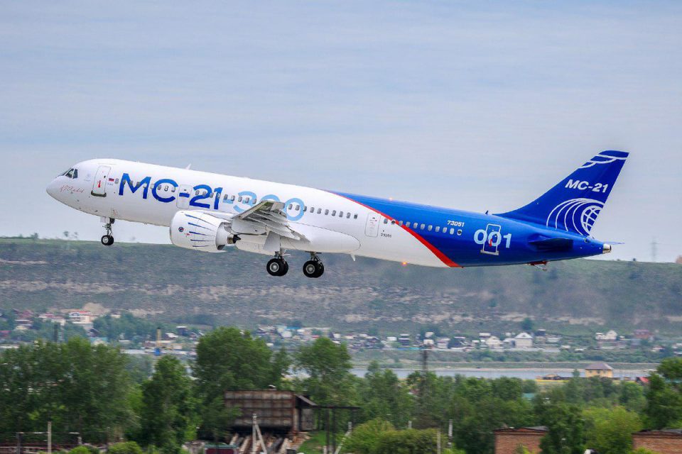 A Irkut já conta com 175 pedidos firmes pelo MC-21; a aeronave é avaliada em US$ 70 milhões (Divulgação)