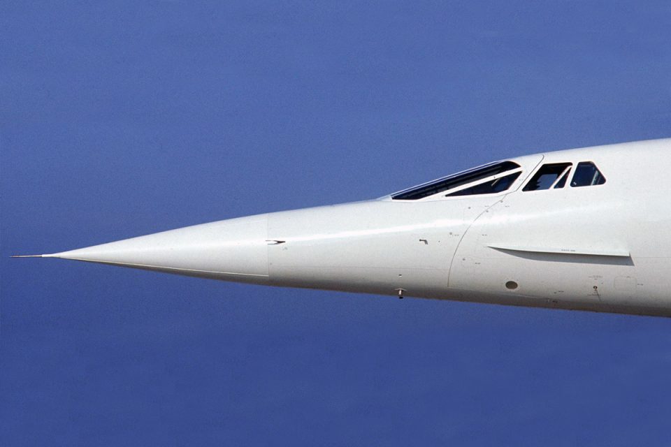 O Concorde realizou voos comerciais entre 1976 e 2003, com a Air France e a British Airways (Divulgação)