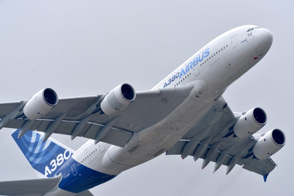 O A380 vai completar 10 anos de operações comerciais em outubro (Airbus)