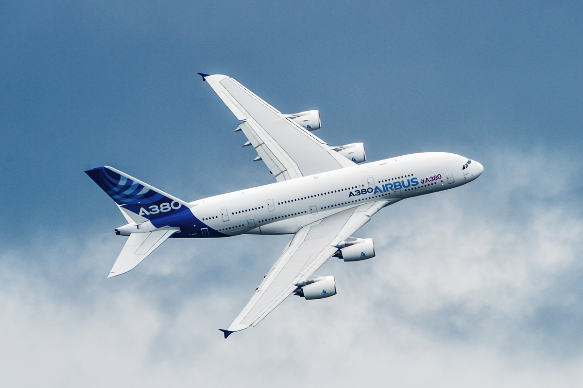 A Airbus já entregou 210 unidades do A380 desde 2005 (Airbus)