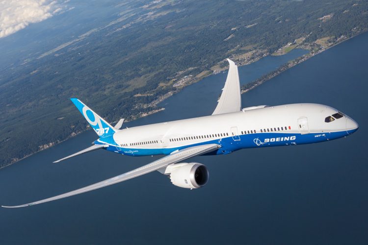 A Boeing planeja testar a tecnologia dos controles autônomos no jato 787 a partir de 2019 (Divulgação)