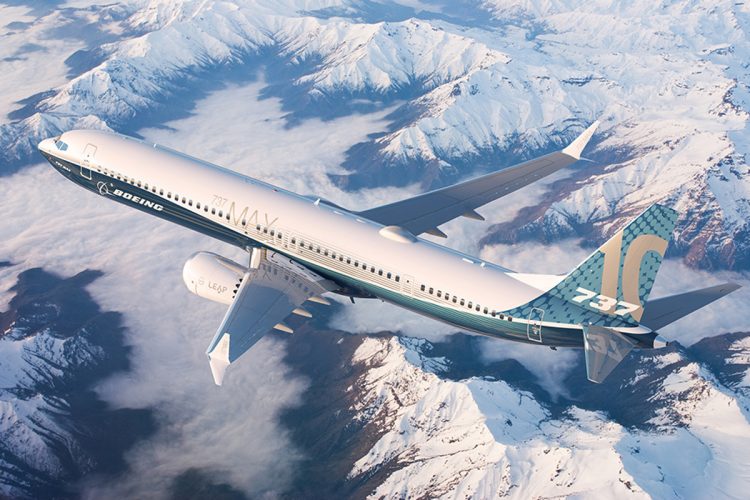 O 737 MAX 10 será o maior modelo da história do 737, em comprimento e capacidade de passageiros (Boeing)