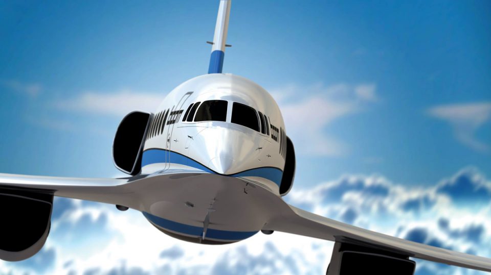 A Boom planeja estrear na aviação comercial em meados de 2023 (Divulgação)