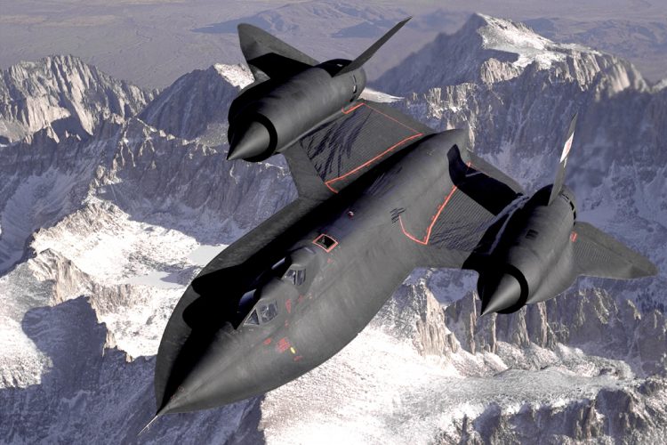 Aposentado em 1998, o SR-71 detém até hoje o título de avião mais rápido do mundo - voava a 3.540 km/h (USAF)