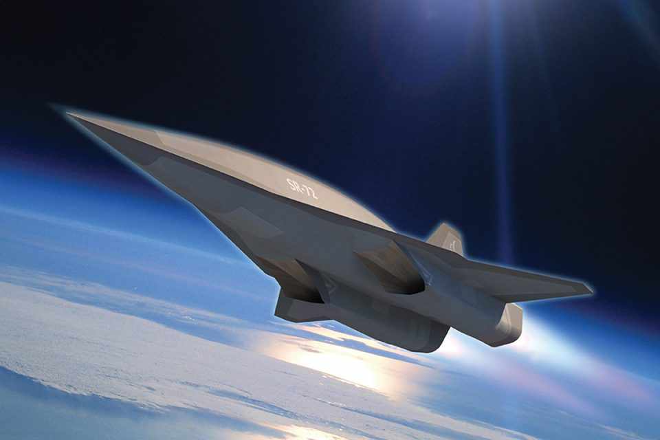 Concepção artística do SR-72: avião-espião já pode estar nos estágios iniciais de operação