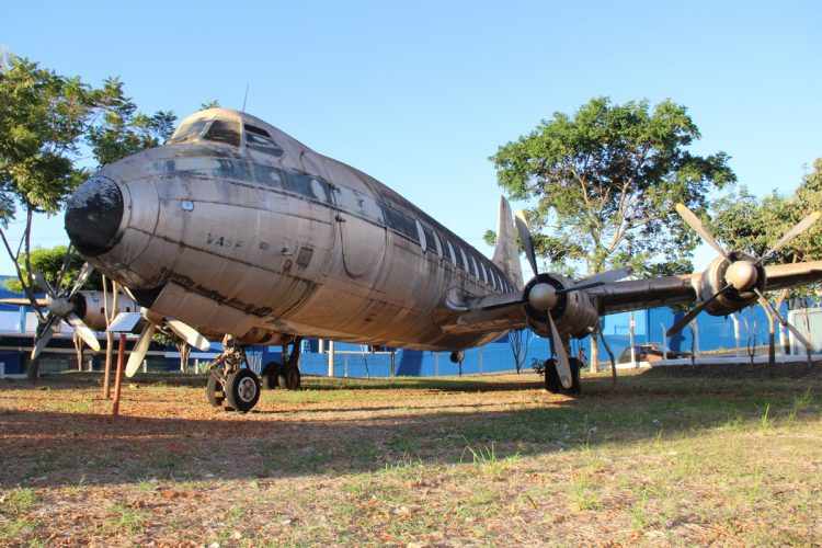 O Vickers Viscount foi um dos mais bem sucedidos aviões da geração pós-guerra (Thiago Vinholes) 