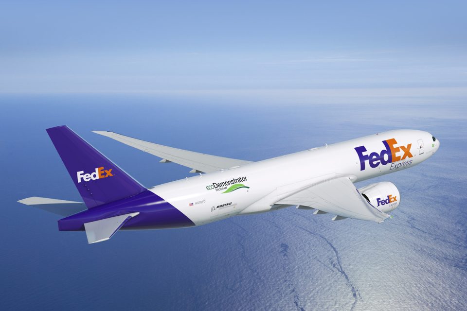 O teste da Boeing em parceria com a FedEx está programado para dura 3 meses (Divulgação)