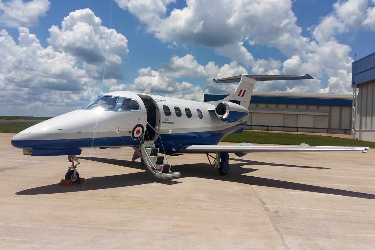 Os jatos da Embraer encomendados pelo Reino Unidos serão operados pela Affinity Flight Training Services (Divulgação)