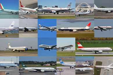 Conheça as pinturas “retrô” das companhias aéreas