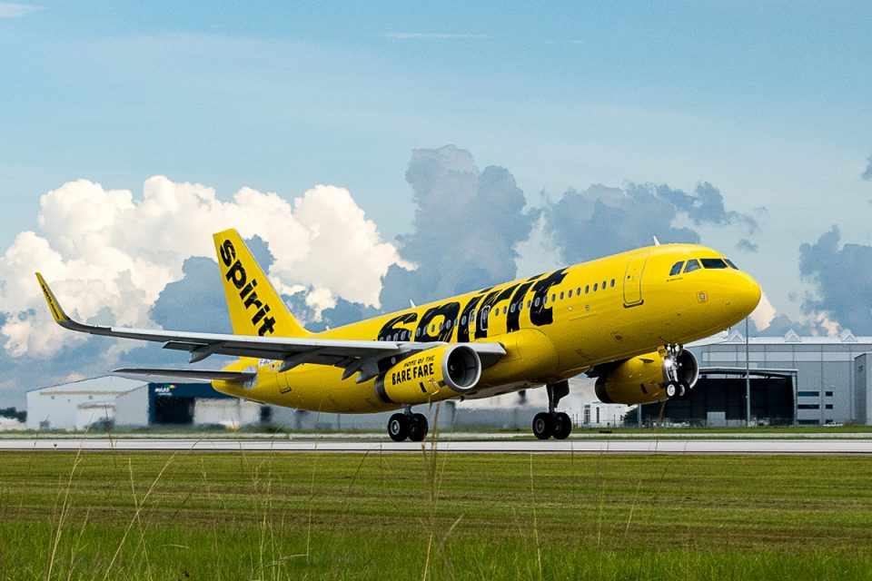 O primeiro A320 americano será entregue a companhia Spirit Airlines (Airbus)