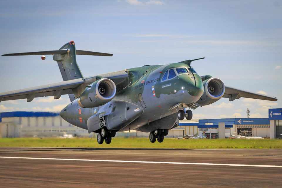 O KC-390 será a principal atração do Domingo Aéreo 2017 em São Paulo (FAB)