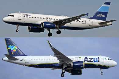 Azul anuncia codeshare com sua “irmã” americana JetBlue