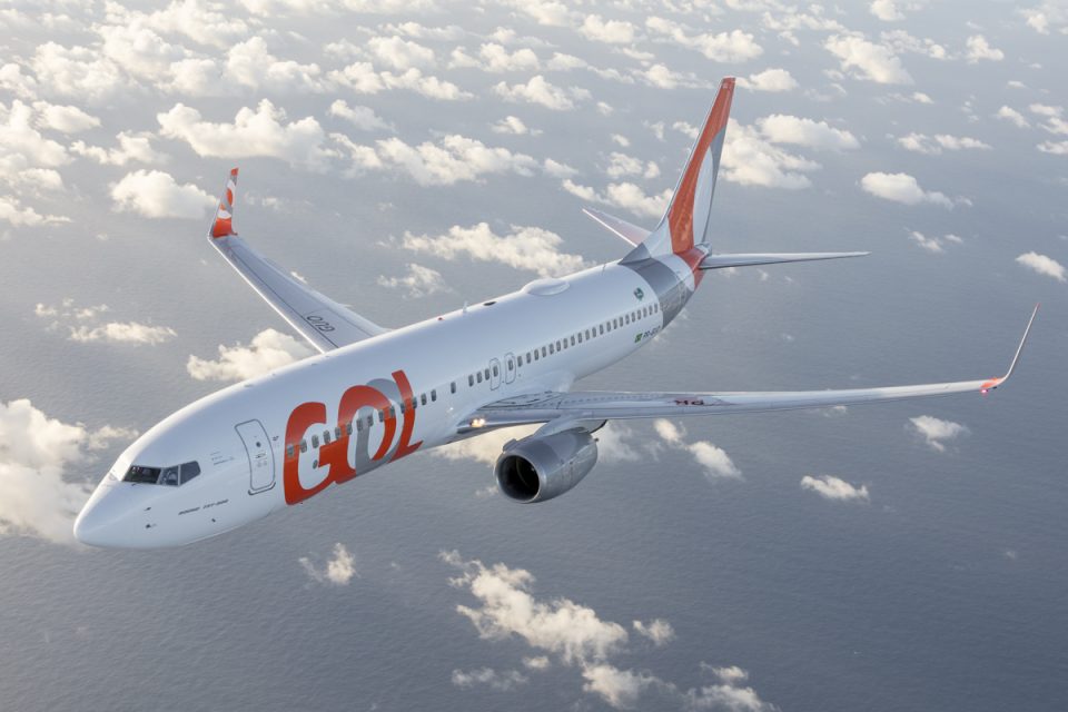 O Boeing 737-800 NG, utilizado pela Gol hoje, não consegue ir sem escalas para os EUA (GOL)