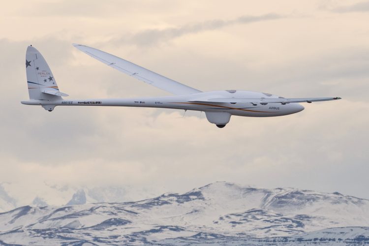 O Perlan 2 também realiza experimentos científicos em altitudes elevadas (Airbus)
