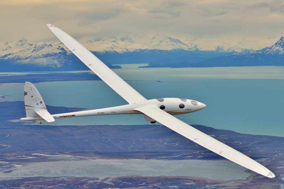 O projeto Perlan é a primeira iniciativa de engenharia para alcançar a estratosfera sem ajuda de um motor (Airbus)