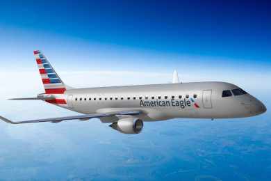 O grupo American Airlines já encomendou 74 jatos Embraer E175 (Divulgação)