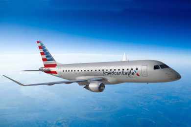 American Airlines encomenda 10 jatos Embraer E175